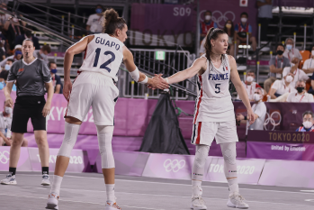 Le nouveau staff et les Bleues 3x3 rassemblés en novembre