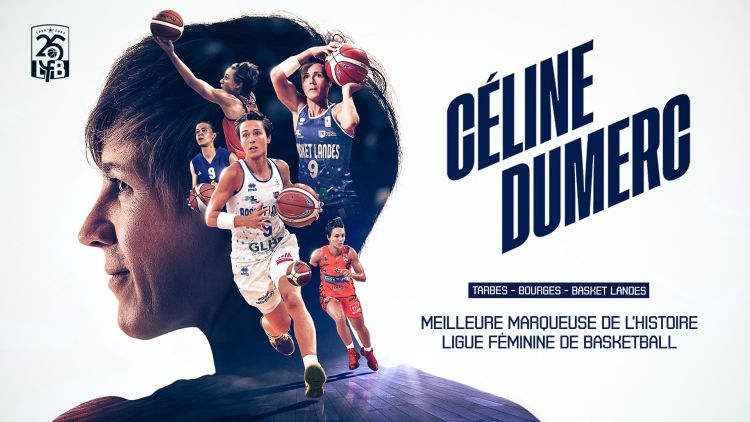 Céline Dumerc meilleure marqueuse de l'histoire
