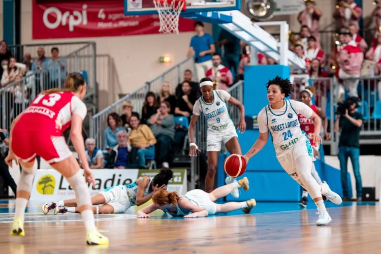 Basket Landes sauvé par Slocum